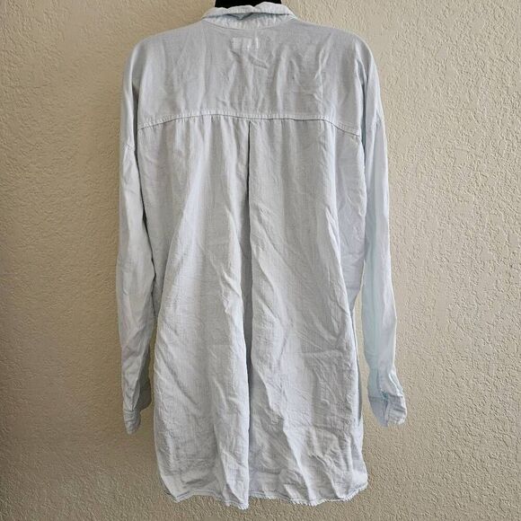 Thread & Supply Relaxed Fit Bella Wash Button Down Shirt - Picture 6 of 8